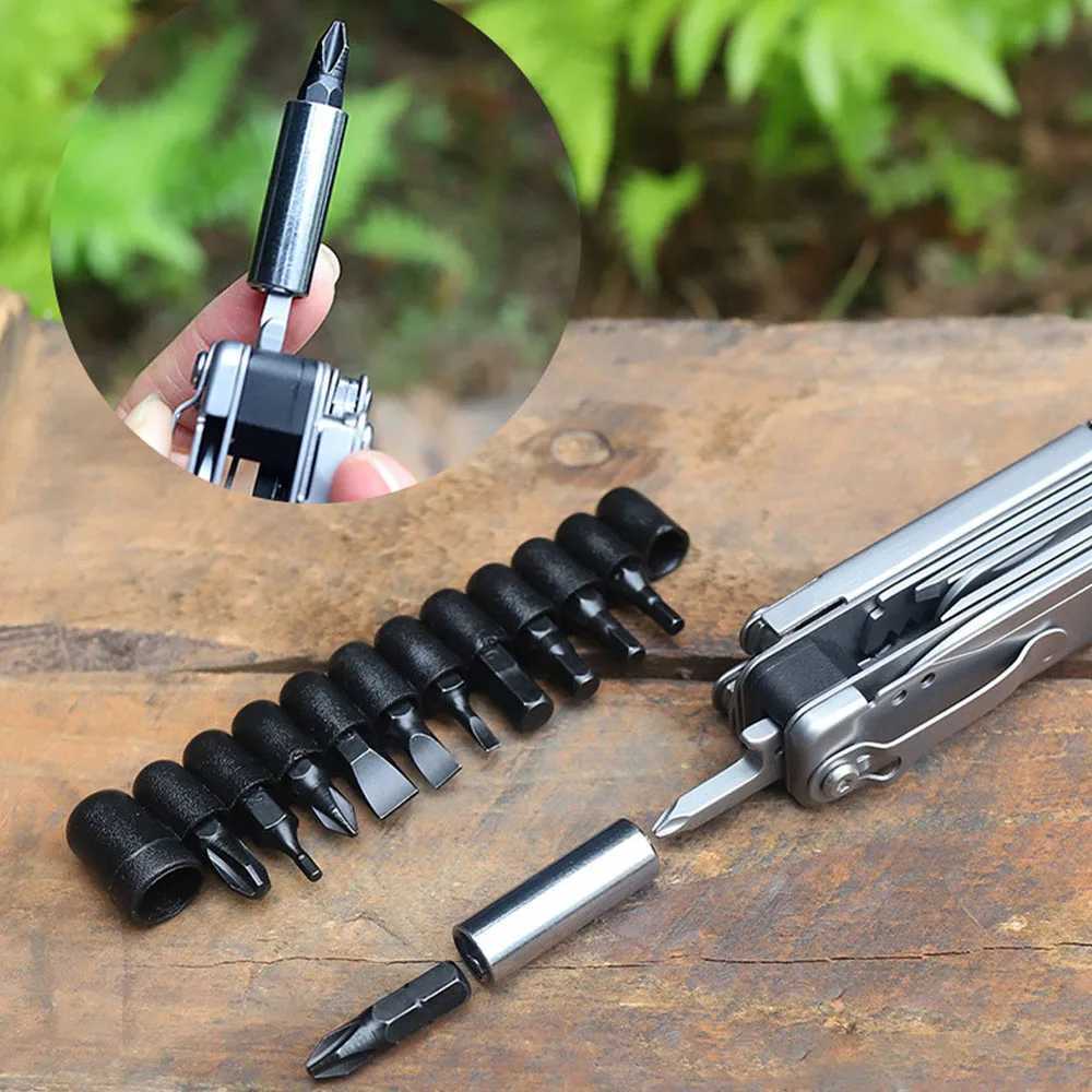 Combination Multi Tool Folding Knife Scissors Detachable Outdoor Pocket Knife EDC Emergency Manual Tool Multi purpose Knife X241107