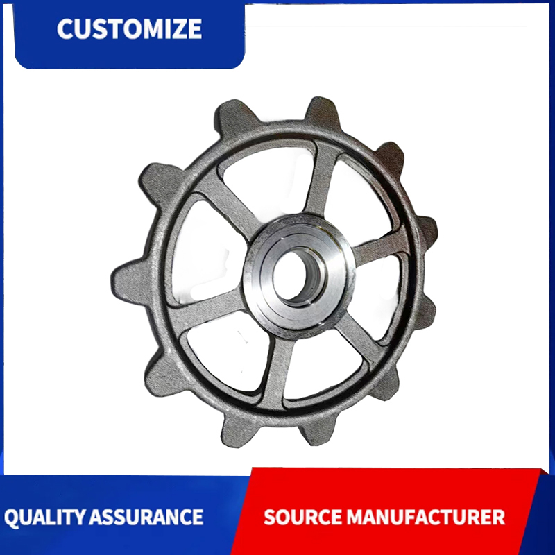 Kubota custom engineering machinery parts engine shock absorber bracket precision casting manufacturing