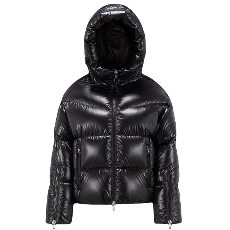 Men's Down Parkas Winter Short Women Down Jacket Hat Zipper Hidden Letters Long Puffer jacket Fashion Luxury down jackets Arm Badge warm coat size 1--4Y2411127GFI