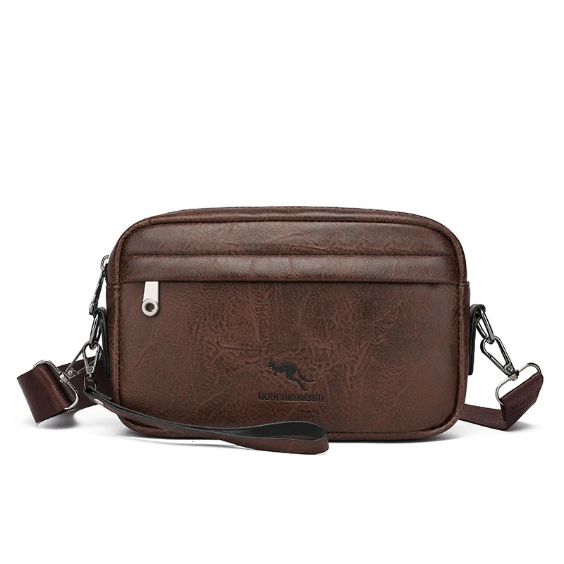 Men Shoulder Bag y n Small Messenger Crossbody High Qaulity Flap Tote Male Handbag Leather Bags 241106