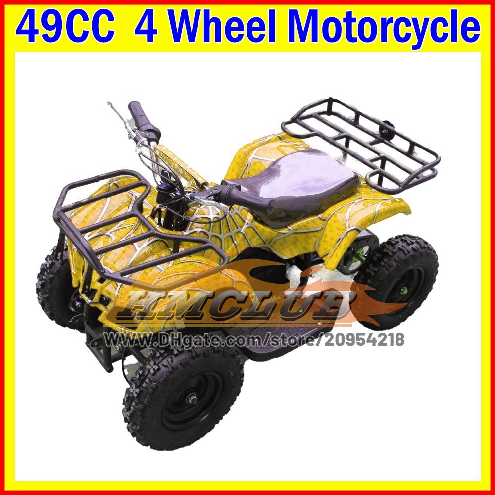 2025 Kids Adult ATV UTV MOTO ATV Motorcycle MINI Quad Bike 49CC 2-Stroke Four Wheels ATVS OFFRoad Motorbike For Boys Girls Children New Year Birthday 