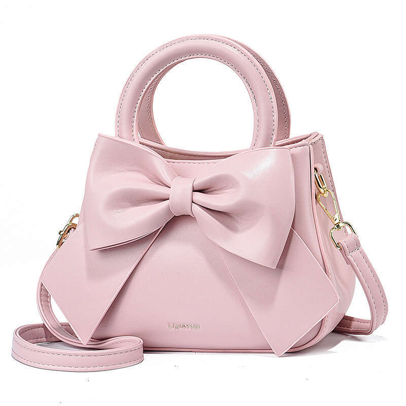 2024 new fashion trend versatile bow light luxury women's handbag single shoulder crossbody bag bags