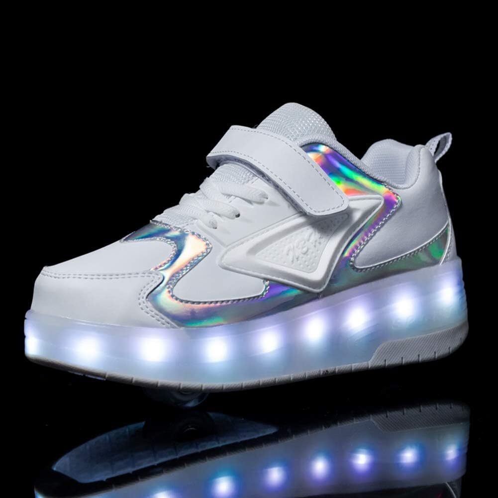 Children's LED roller skating shoelaces single wheel luminous roller shoes for girls, boys, and children