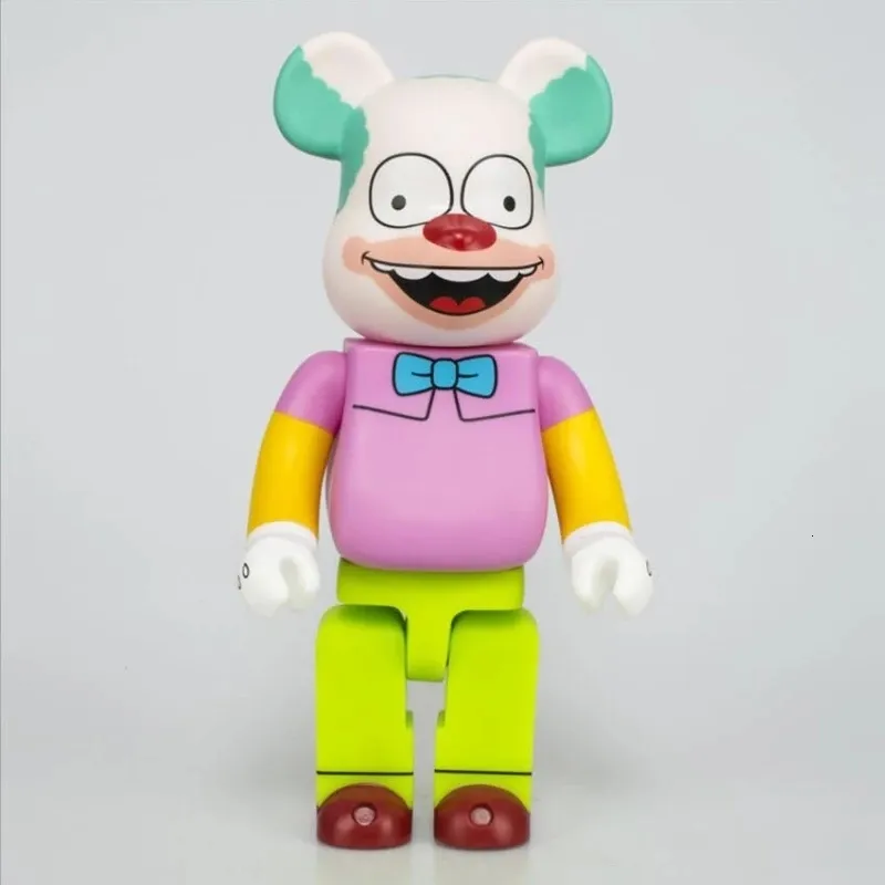 Decorative Objects Figurines 28CM 400 Bearbricklys for ka Action Figures Cartoon Blocks Bear Dolls PVC Collectible Models Toys Ani294G X250109