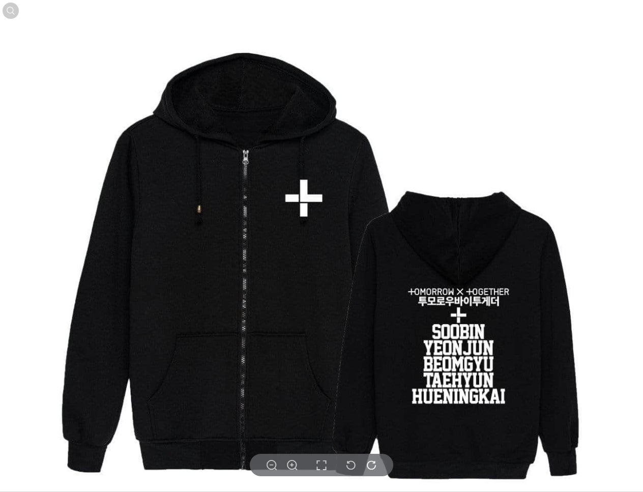 New singer duo plus size personalized zipper hooded sweatshirt suitable for both men and women, designer trendy T-shirt