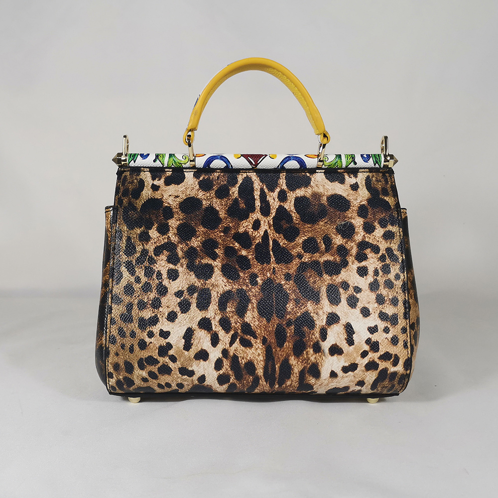 Women's Handbags Women's Shoulder Bags Handbags Leather Women's Messenger Bag Designer Leopard Striped Lion