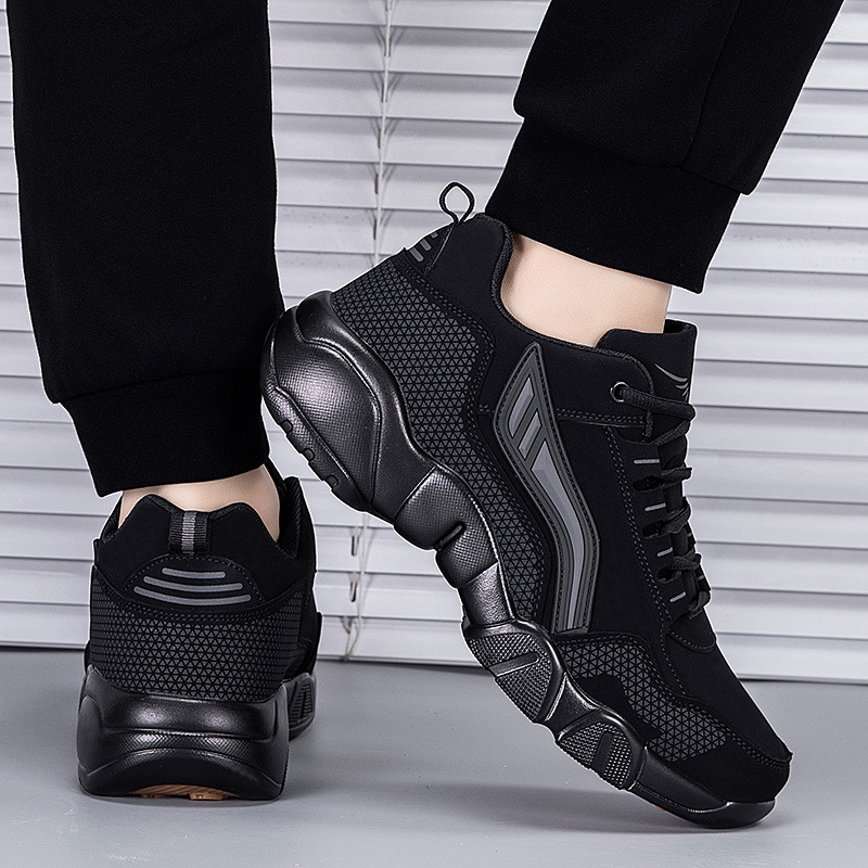 Women Men Sneaker Bottom Board Fashion Casual Mesh Upper Increased Platform Shoes 4 3eff7