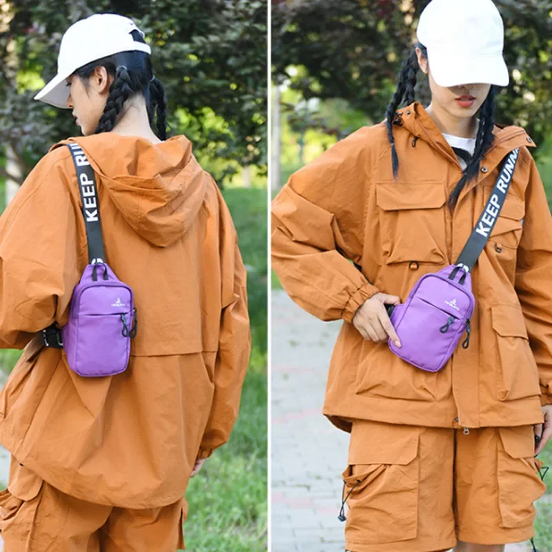 Small Chest Bag Women Mobile Phone Bag Outdoor Sports Bag for Men Mini Fashion Shoulder Bag Female Messenger Bag Gift Handbags