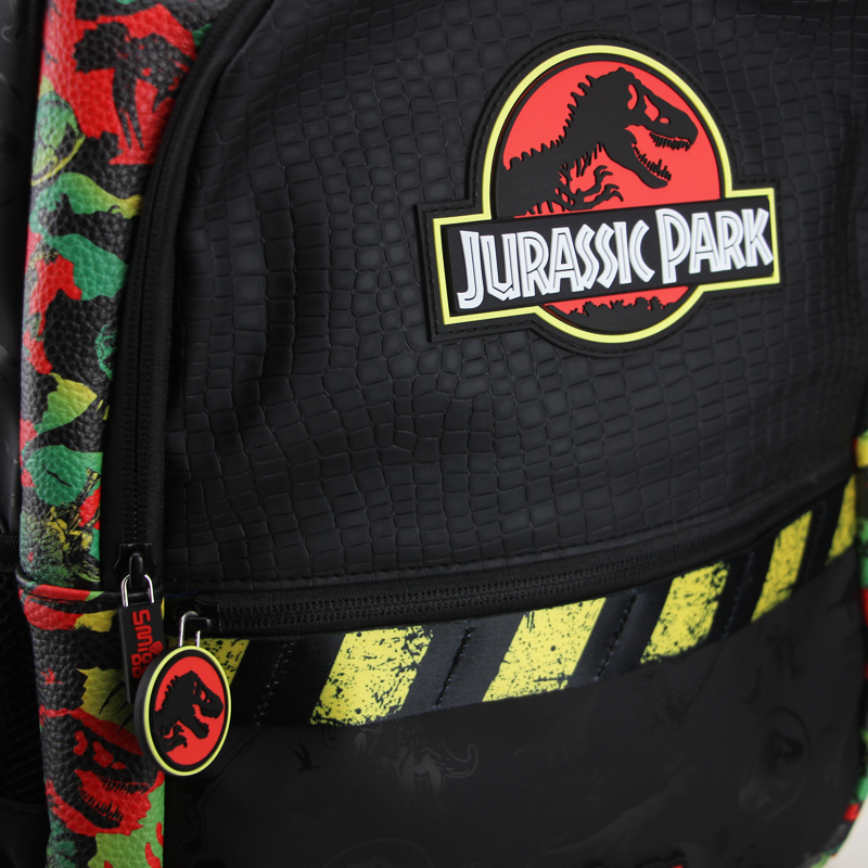 Australian Original Smiggle Children's Schoolbag Boys backpack Dinosaur Paradise Kids' Bags 16 inch Waterproof Wear-Resistant