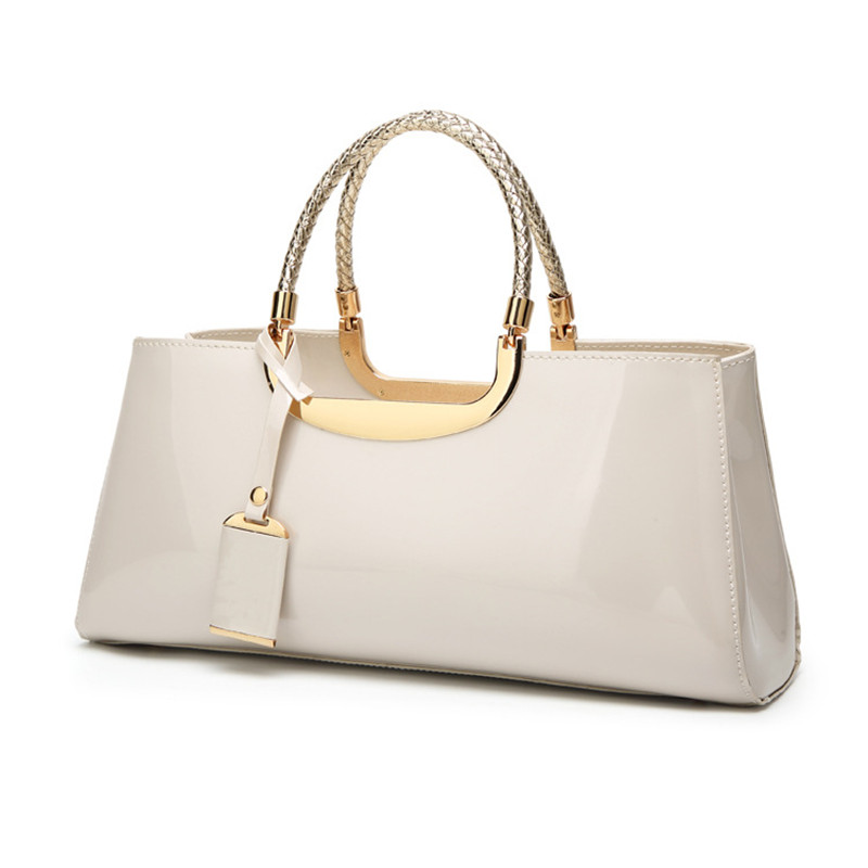 High Quality Patent Leather Women Bag Sac A Main Travel Shoulder bags for women 2024 Totes Italian Leather Handbags bolso mujer