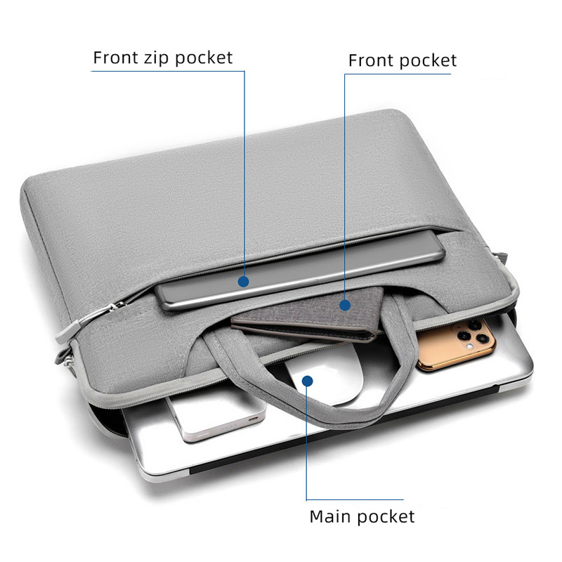 Briefcases Handbag Man's Portable Computer Bag Travel Leisure Commuting Women Lightweight Laptop Business Fashion Bags Y140A