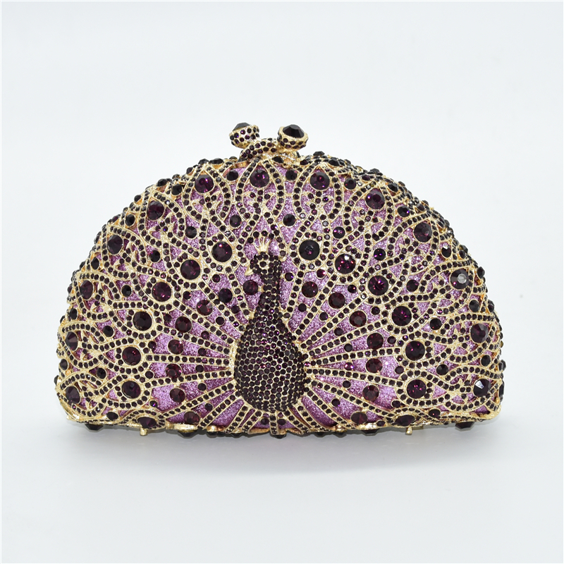 Luxury Colorful Crystal Diamond Evening Bag 2020 Newest Crystal Diamond Chain Evening Bag Luxury Handbags Women Bags Designer