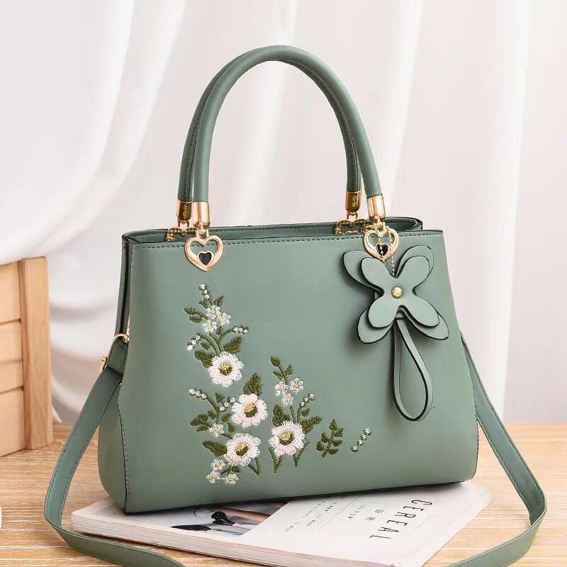 flower handbag new Chinese style women's shoulder embroidered crossbody bag bags