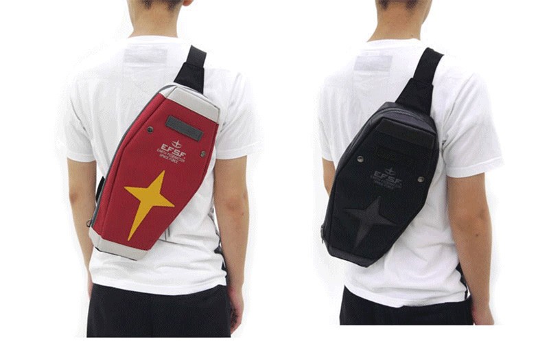 Free shipping GUNDAM Bag Student School Waist Messenger Bags Arm RX-78 Single Shoulder Bag for christmas gift