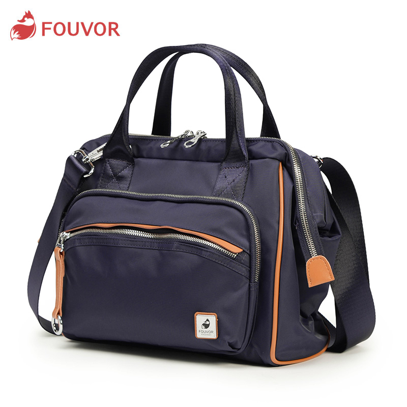 Fouvor Women sport Oxford Handbag Nylon High Capacity Female Commuter Canvas Bag Shoulder Bag Waterproof Messenger Bag 2828-18
