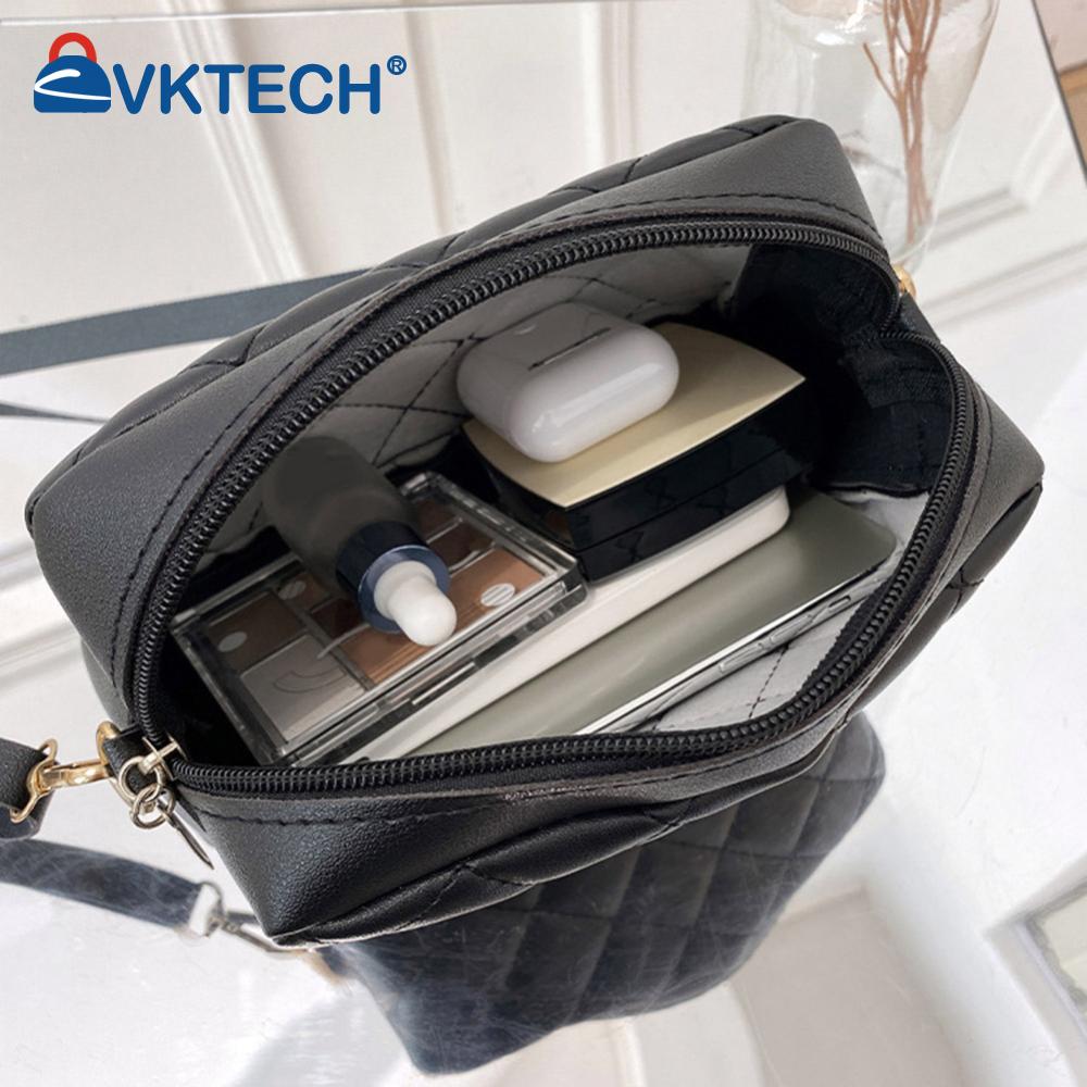 Embroidered Women Shoulder Bags Solid Color Lattice Fashion Women Bag Stylish Ladies Handbags Shopping Daily Purse