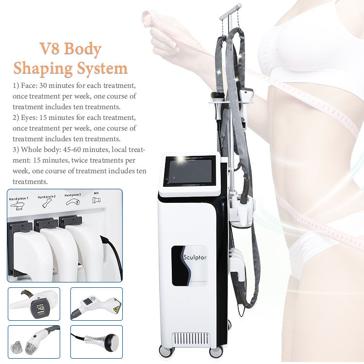 5 in 1 vacuum roller rf cavitation reduce cellulite sculpt body machine vacuum cavitation reduce cellulite
