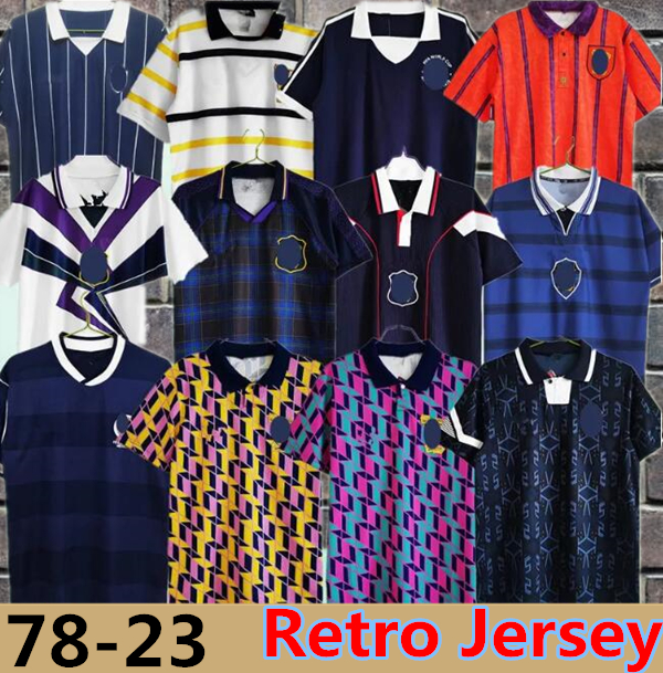 Scotland 150th SOUNESS Soccer shirt 1978 82 86 88 89 90 World Cup RETRO football Soccer jersey 92 93 94 96 98 Vintage Collection McSTAY Uniforms Maillots throwback