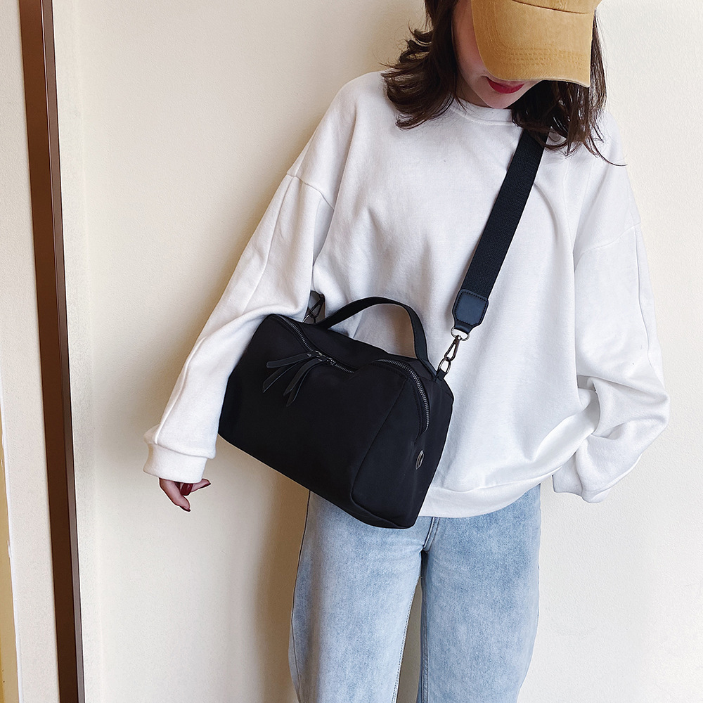 2023 women's bags fashion nylon handbags simple, lightweight, waterproof and casual women's single shoulder bag diagonal bag