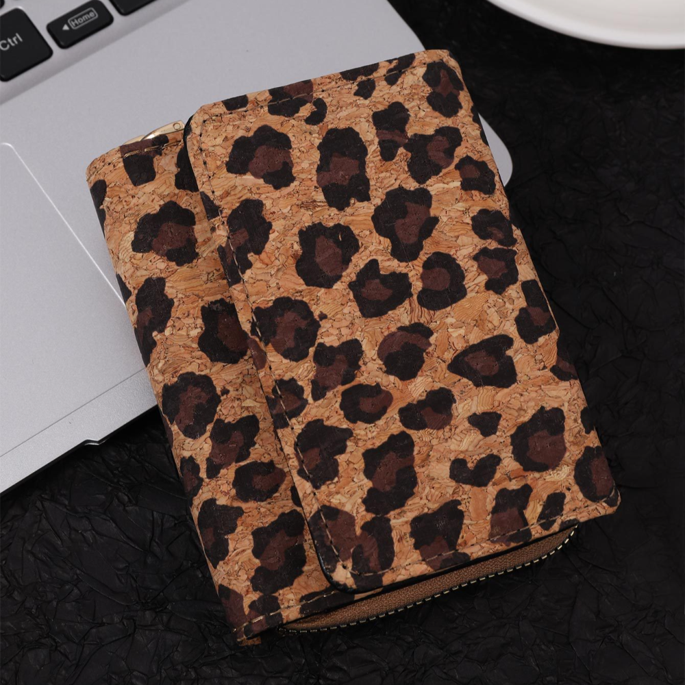 Portable Geometric Multi Card Long Wallet with Advanced Sense and Multifunctional Wallet, Personalized Art Retro Wood Wallet