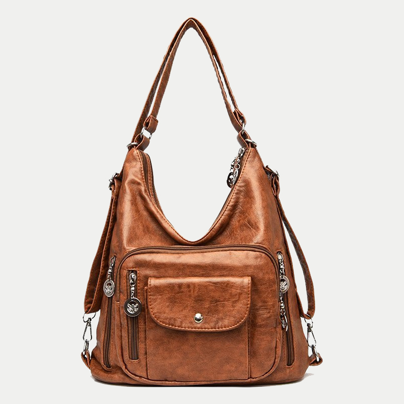 Vintage Women Shoulder Bag Fashion PU Leather Messenger Bag Designer Purse Large Capacity Handbag Travel Bag sac à main
