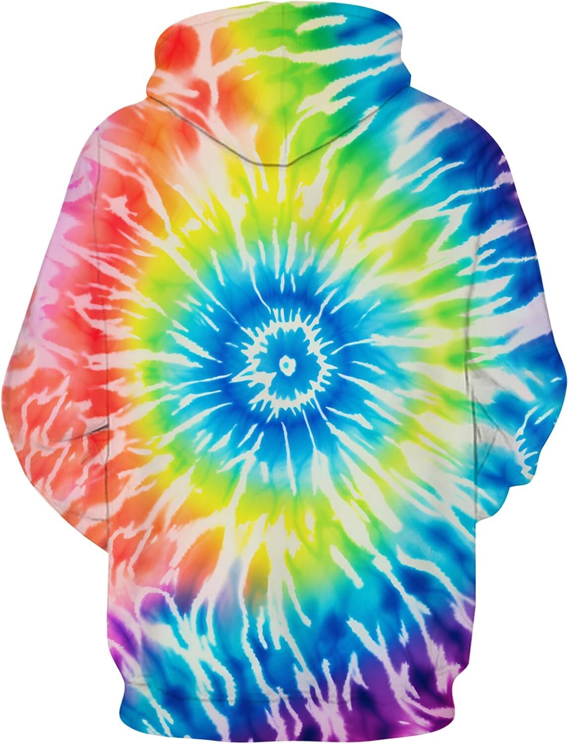 Hoodie for Mens Womens Unisex 3D Galaxy Hoodie Novelty Hooded Sweatshirt Colorful Graphic with Big Pockets Graphic Cool thread pattern