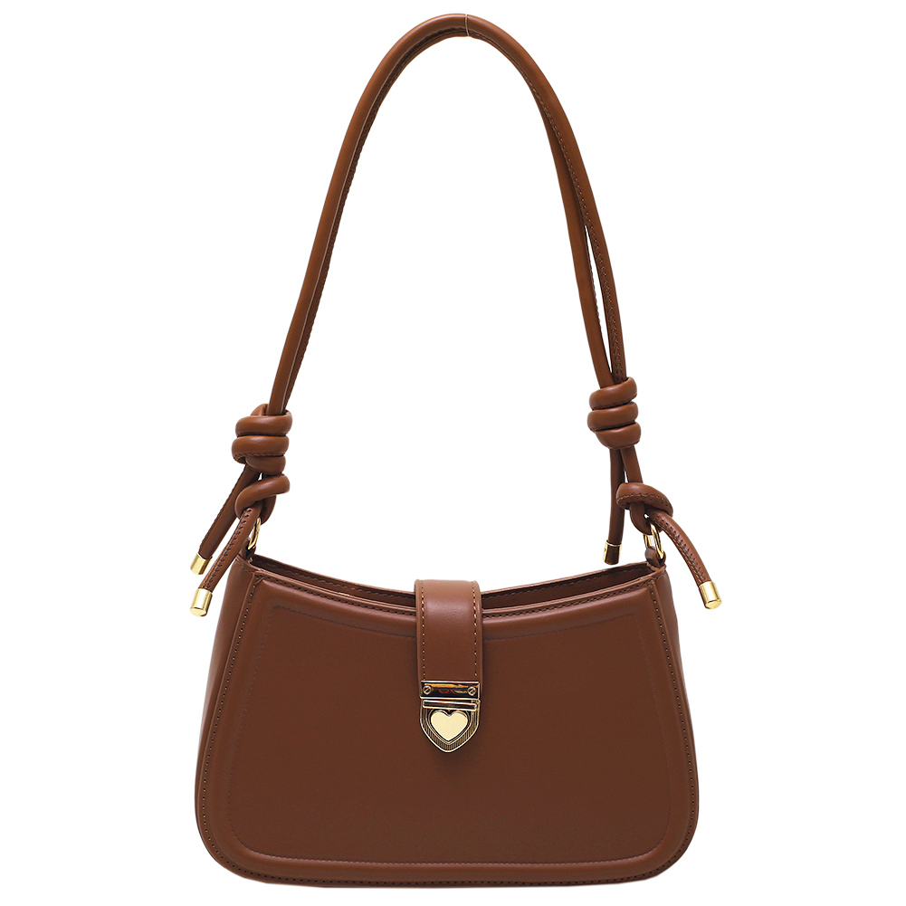 Women Luxury Shoulder Bag PU Leather Casual Tote Handbag Zipper Closure Leisure Crossbody Bag Girls Outdoor Daily Bag