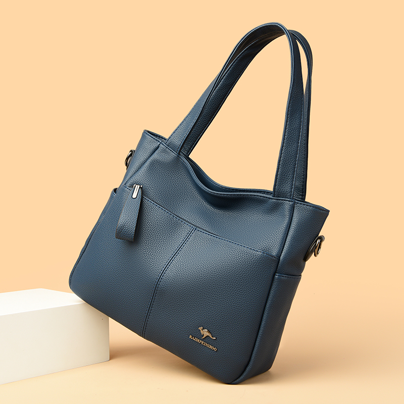 High Quality Soft Leather Shoulder Crossbody Bags For Women Large Capacity Luxury Bag Brand Designer Casual Handbag Sac A Main