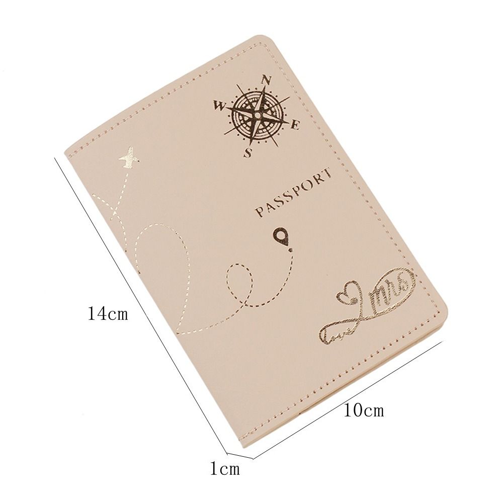 PU Leather Passport Cover Portable Waterproof Multi-card Document Credit Card Case Passport Holder Case Travel