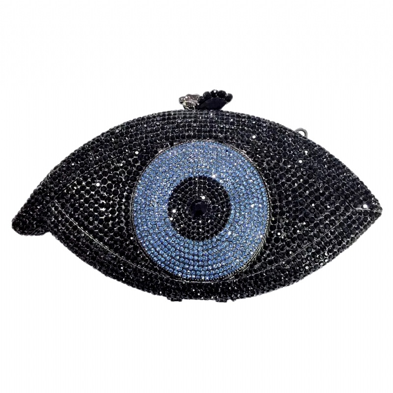 Ladies Party Small Purse Women Evening Party Big Eye Diamonds Luxury Clutch Fashion Rhinestone Wedding Party Clutch Evening Bags