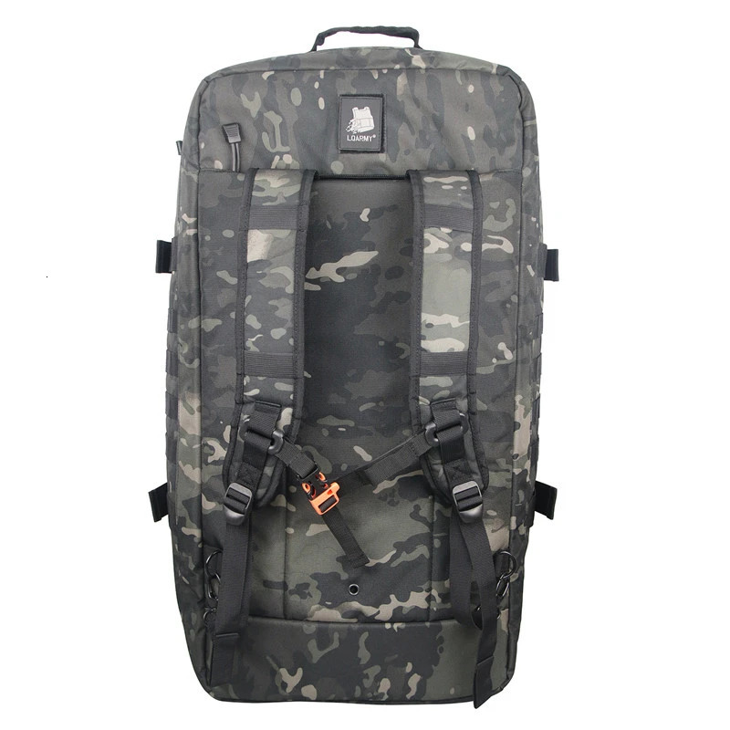 LQARMY 40L 60L 80L Mens Sports Fitness Bag Tactical Waterproof Backpack Molle Camping Backpack Sports Travel Bag 241106