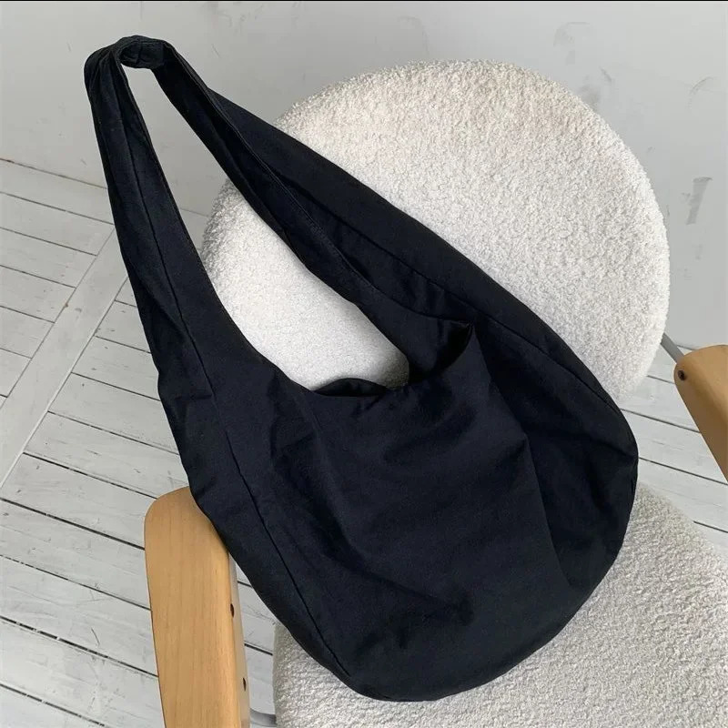 New Free Shipping Designer Bag Womens Canvas Crossbody Oblique Cross Single Backpack Large Capacity Shoulder Retro Garbage Bag