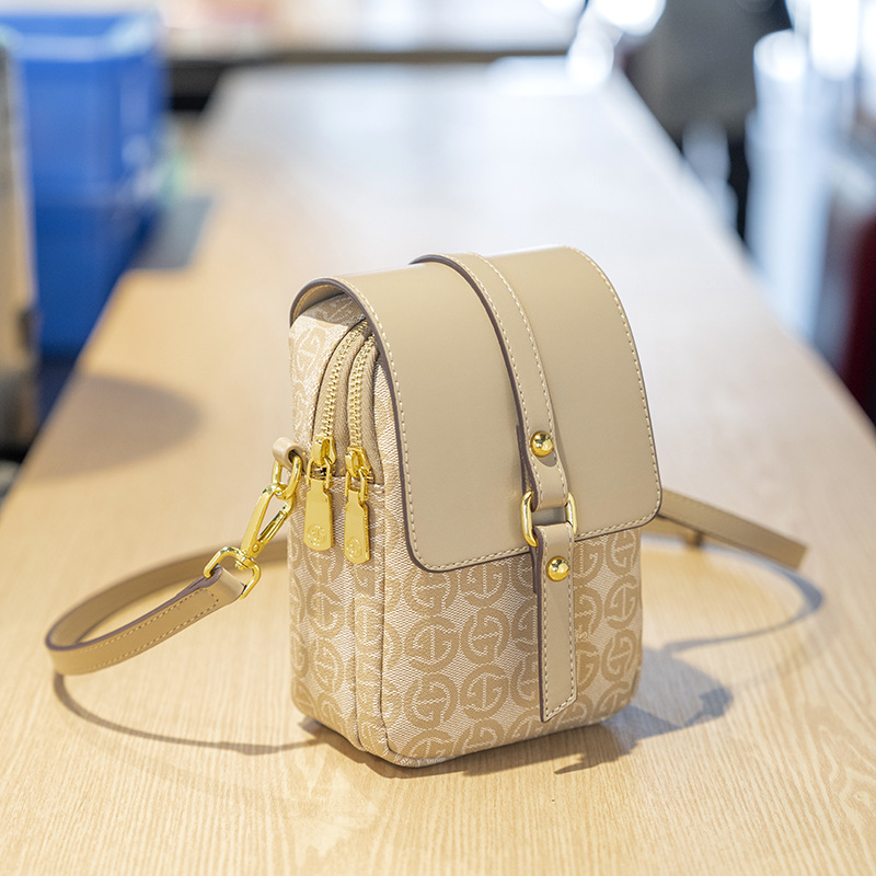 2025S Fashion Designer Women Crossbody Bag Ladies PU Leather Travel Mobile Phone Pouch Casual Mini Shoulder Bags