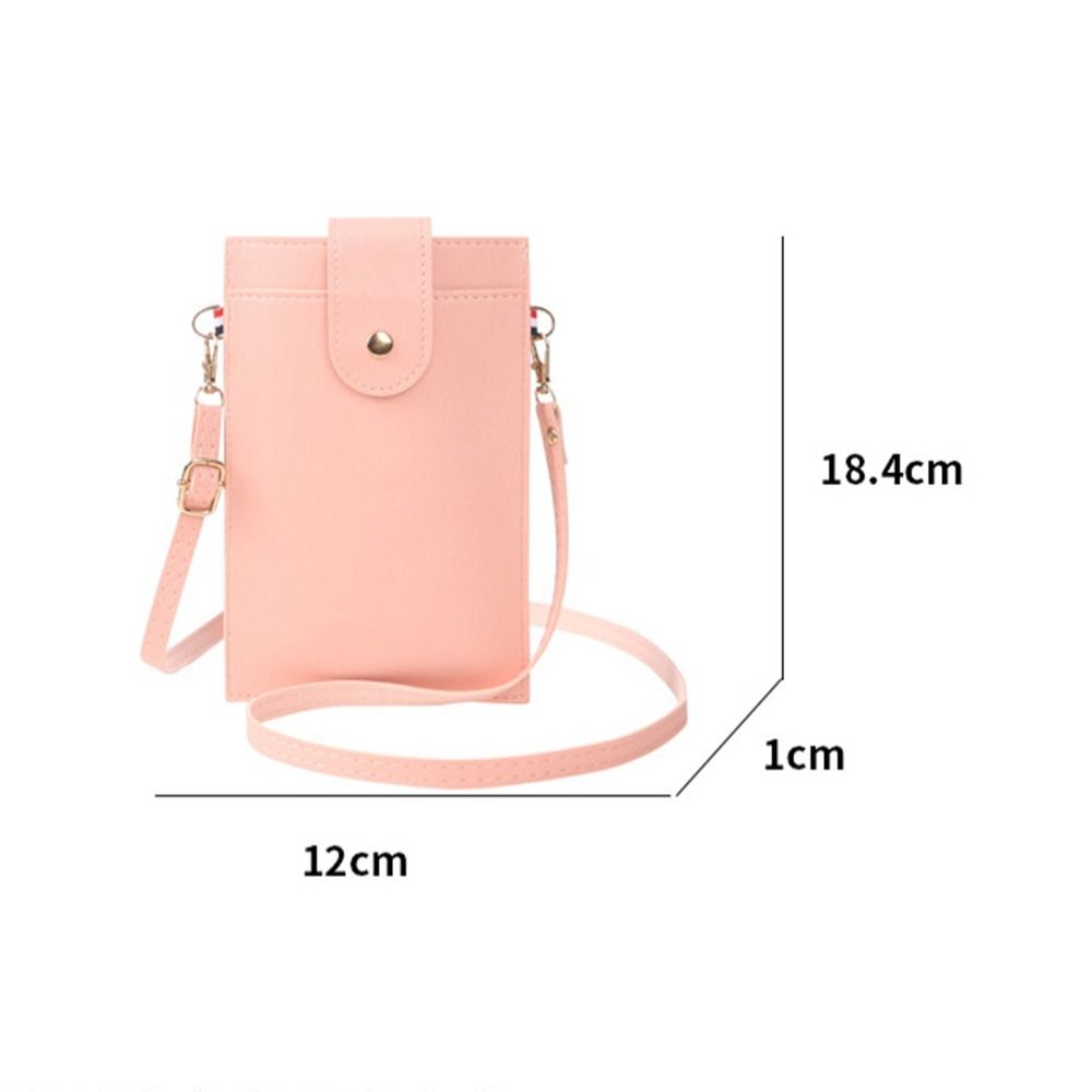 Large Capacity Crossbody Bags New Zipper Flap PU Leather Shoulder Bag Fashion Multifunctional Mobile Phone Bags Women