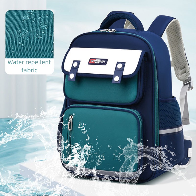 Children's Spine Protection Schoolbag High Quality Waterproof Shoulder Bag Multi-color Elementary School Students Schoolbag Gift