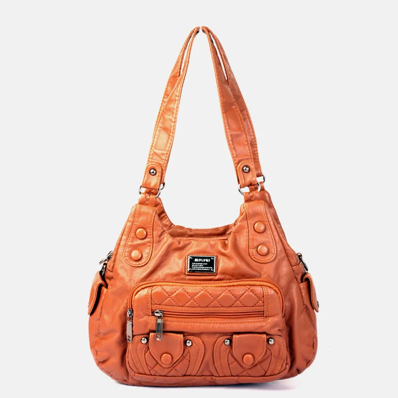 Women's European and American Women's Bag Trendy Large-capacity Shoulder Bag Portable Messenger Women's Bag