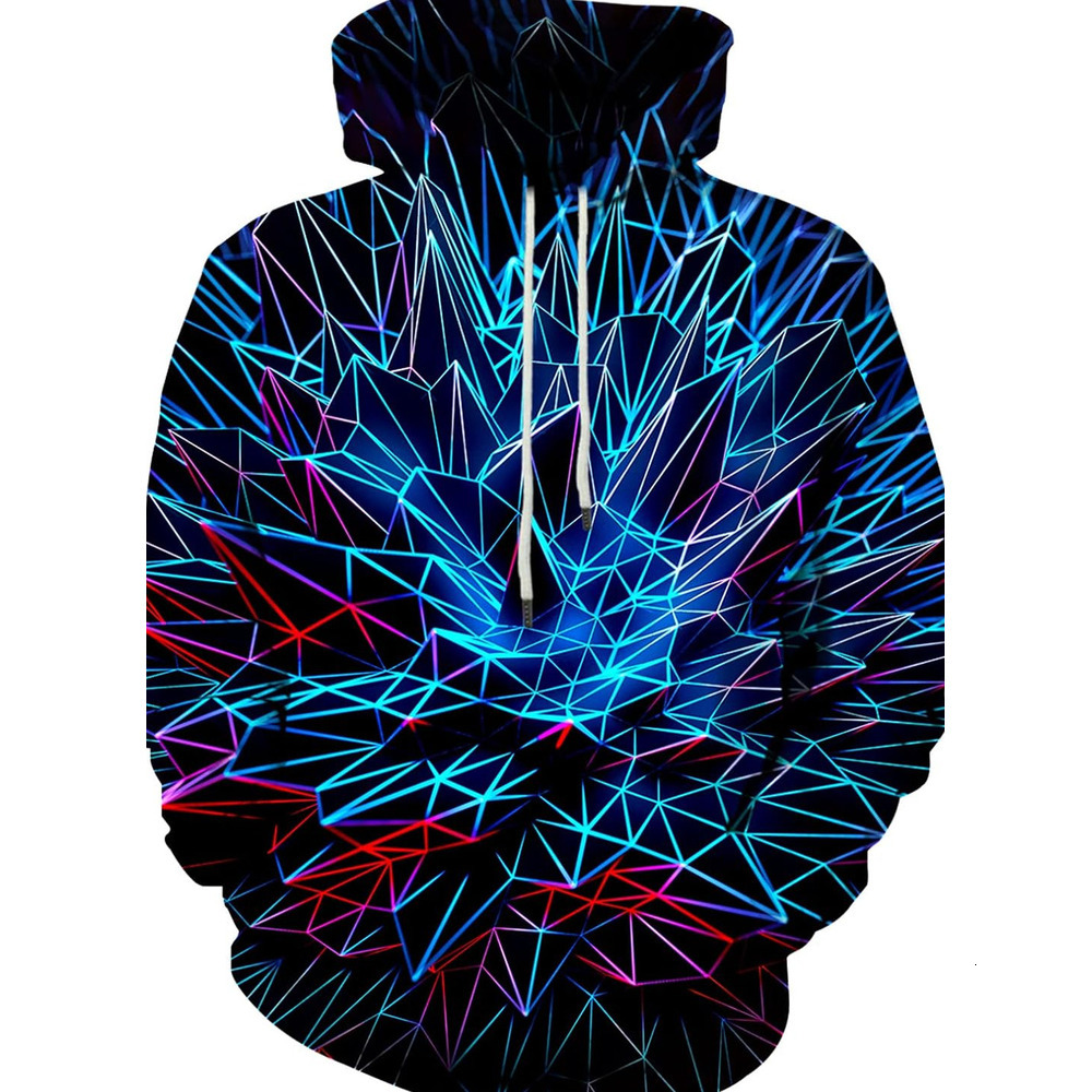 Hoodie for Mens Womens Men Women Fashion Unisex 3D Printed Graphic Novelty Hoodie Pullover Hooded Sweatshirts with Pocket Graphic Cool blue and red pa