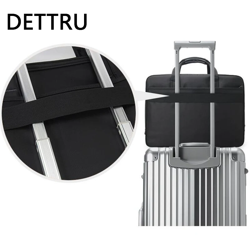 Top-level Super Capacity Plus Business Men Briefcase Women Handbags Laptop Bags 16 17 19 Inch Oxford Crossbody Travel Bag 2022