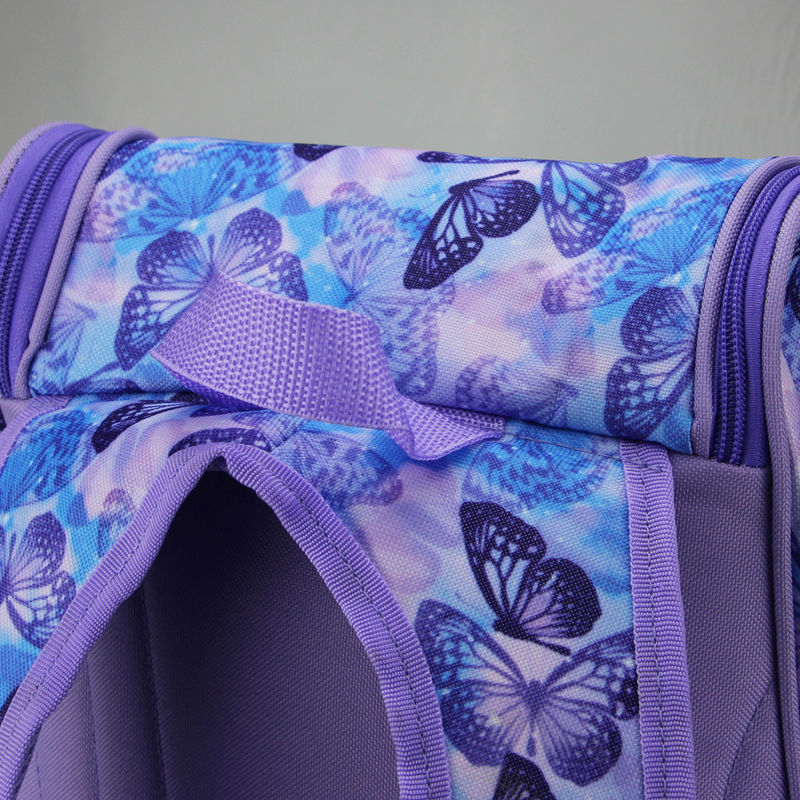 Australia Smiggle High Quality Original Children's Schoolbag Girls Backpack Butterfly Cute School Stationery 18 Inch Large Bags