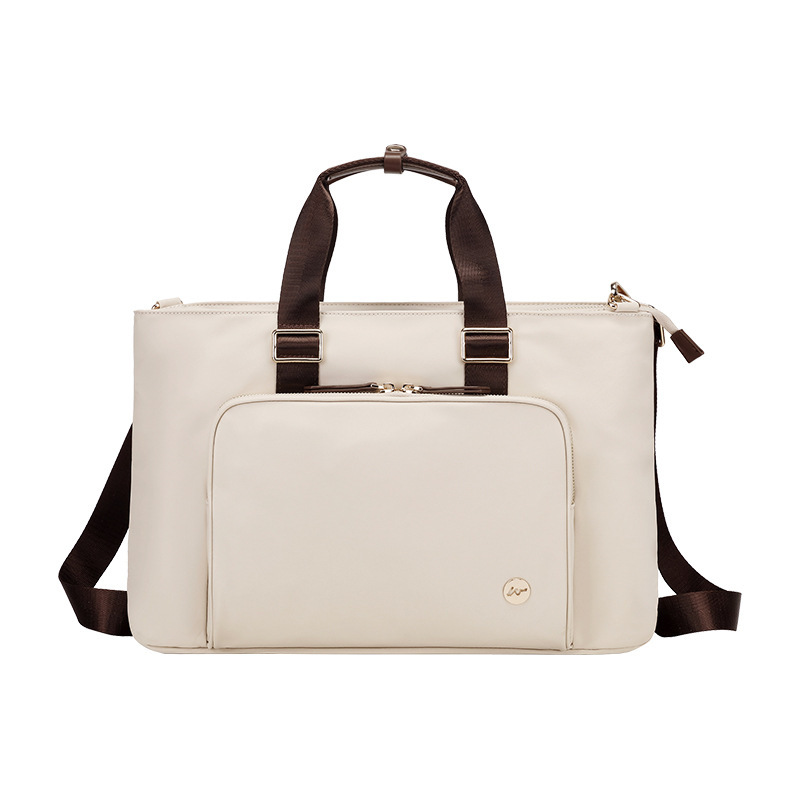 Simple Fashion Ladies Computer Bag Commuter 15 inch 16 inch Handheld Laptop Bag Lightweight Shoulder Crossbody Briefcase mochila