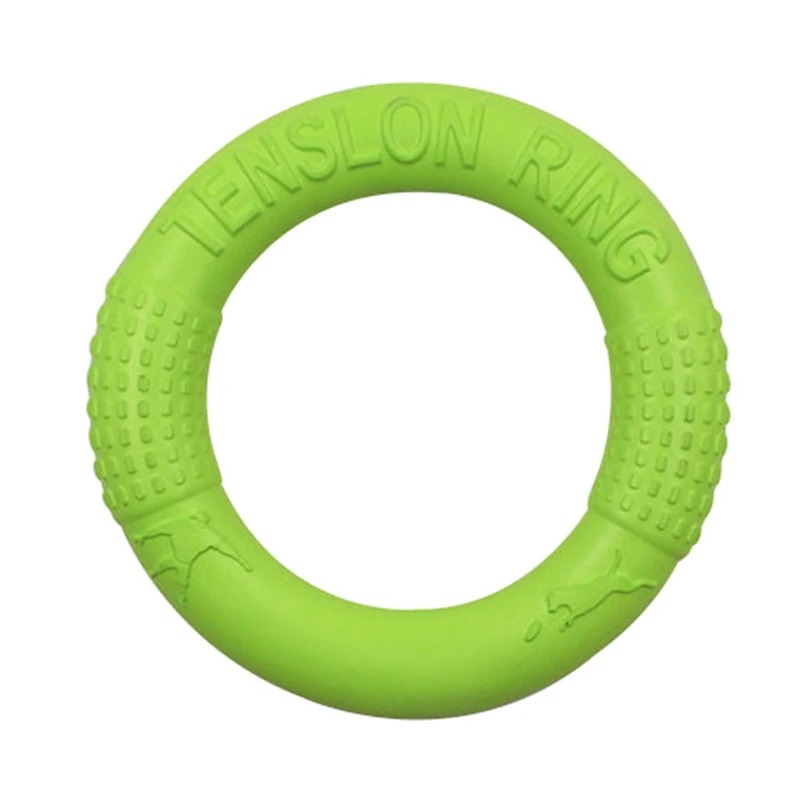 Pet Dog Toys Floating Water Flying Disk Training Interactive Toy Puller Resistant Aggressive Chewing for Small Medium