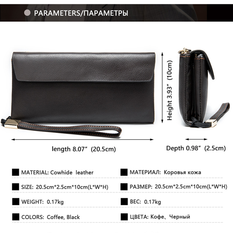 MVA Luxury Wallet Women Genuine Leather Purse For Women Coins Long Wallets Women's Thin Purses Leather Female Money Pockets 8805