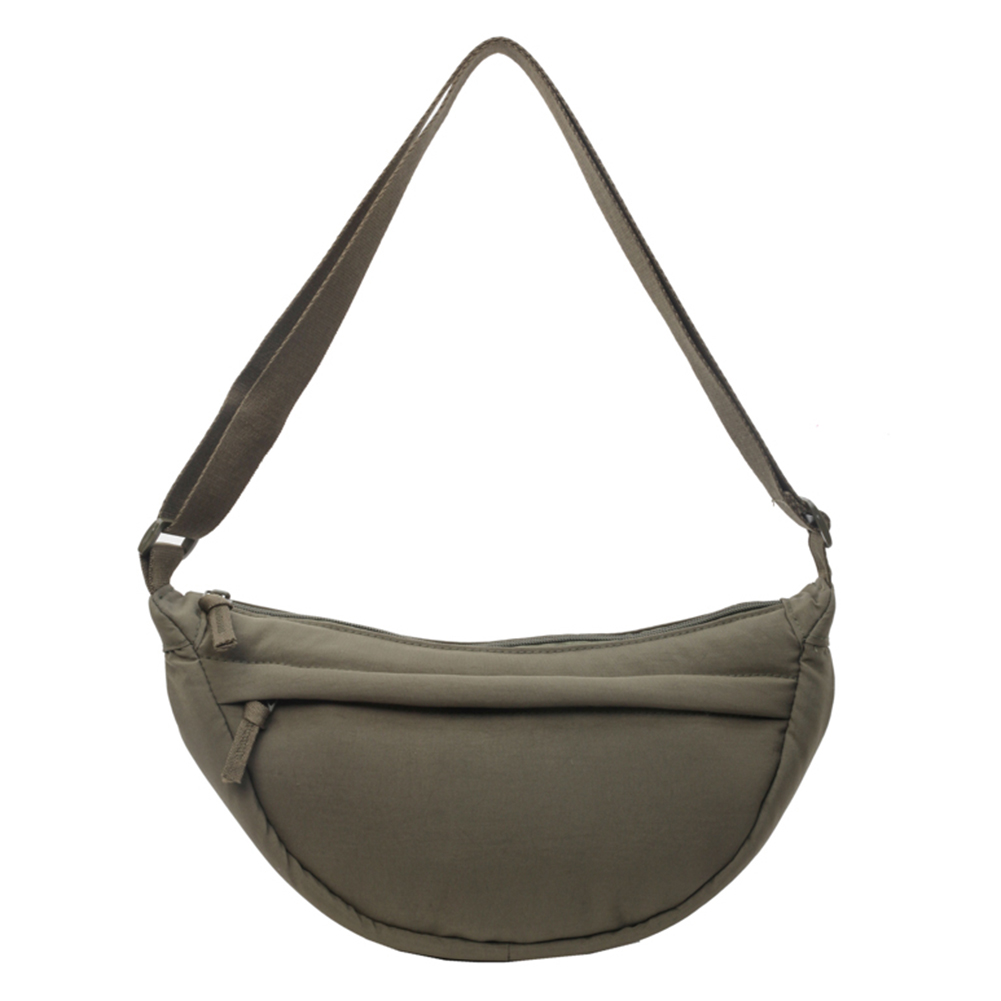 Women Dumpling Bag Casual Crossbody Bag Fashion Crescent Bag Half Moon Shape Bag Shopping Bag With Adjustable Strap