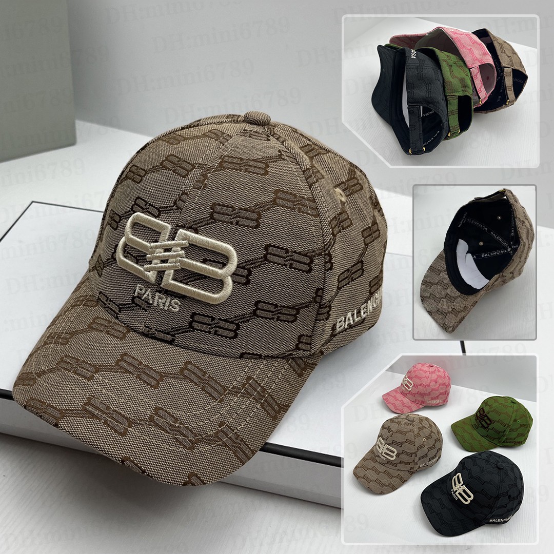 Baseball cap Bb letter Balancing cap trucker hat adult women casual cotton sports cap adjustable soft hole baseball cap men street hip hop hat
