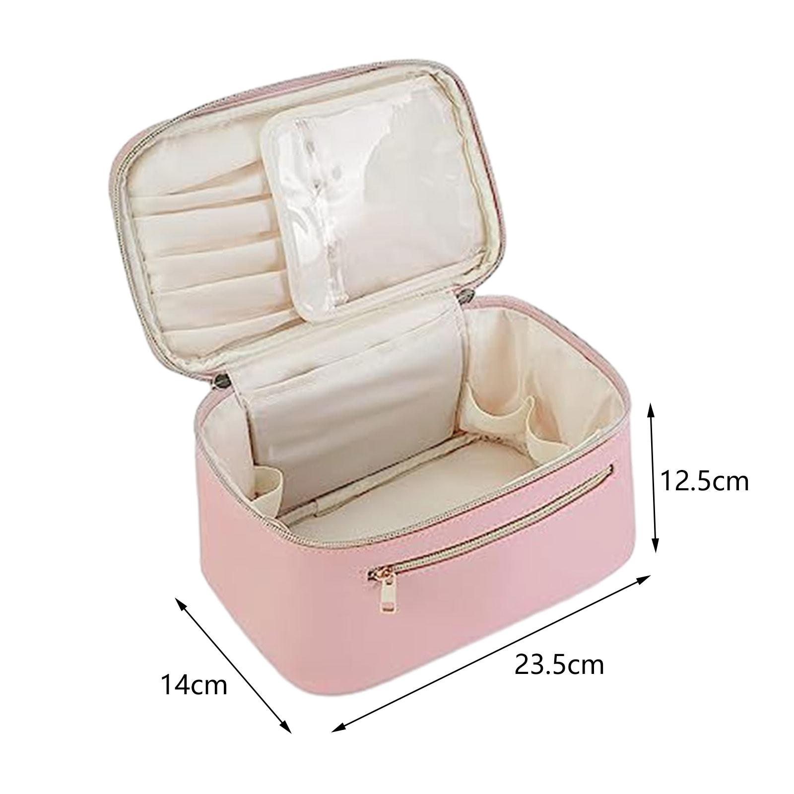Waterproof Travel Toiletry Bag Handbags Large Capacity Cosmetic Bags for Women for Hiking Business Trips Hotel Camping Daily Use