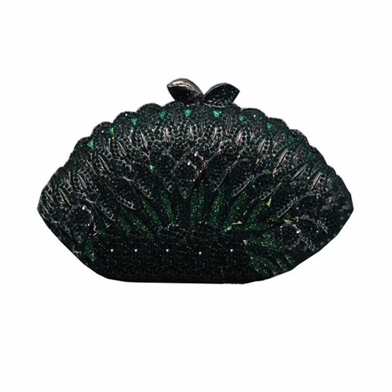 Latest Design Female Handbags Lady Chain Metal Shoulder Bag Clutches Bag Women Wedding Clutches Bags Purse for Bride