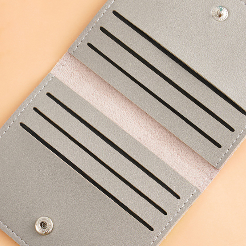 1Pc Card Bag Slim And Compact Bank ID Card Case Driver's License Wallet Simple And Anti Demagnetization Card Holder