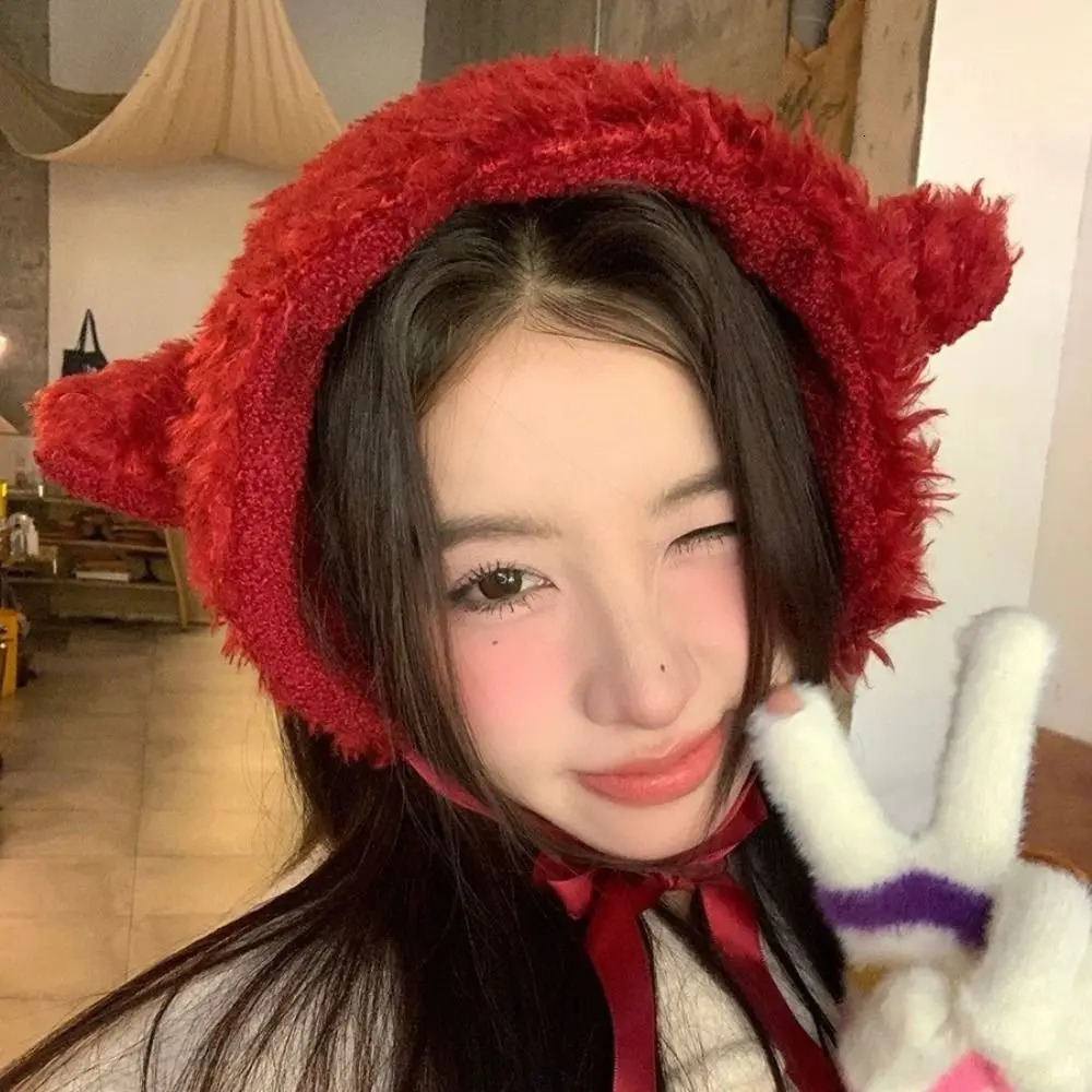 fur sheepskin earmuffs warm headband cute sheep earmuffs ear warmers with soft earmuffs winter earmuffs cold weather 241107