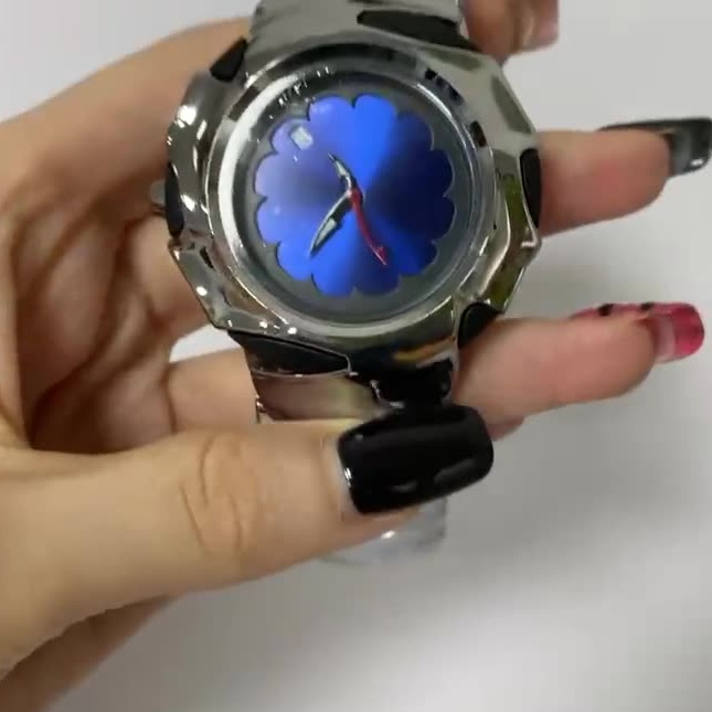 Blade Watch Mens Watch Waterproof Sports Watch Quartz Movement Titanium Case Tempered Glass Mirror SIZE 15x14MM Warranty 1 Year 014