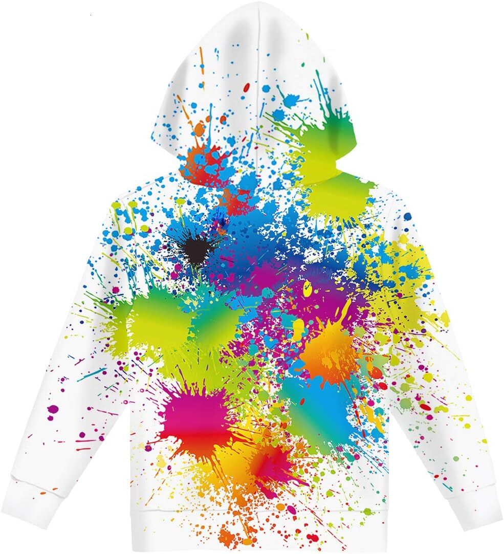Hoodie for Mens Womens Unisex Boys Girls Hoodies 3D Printed Hooded Sweatshirts for Kids Pullovers with Pockets Cool patterns